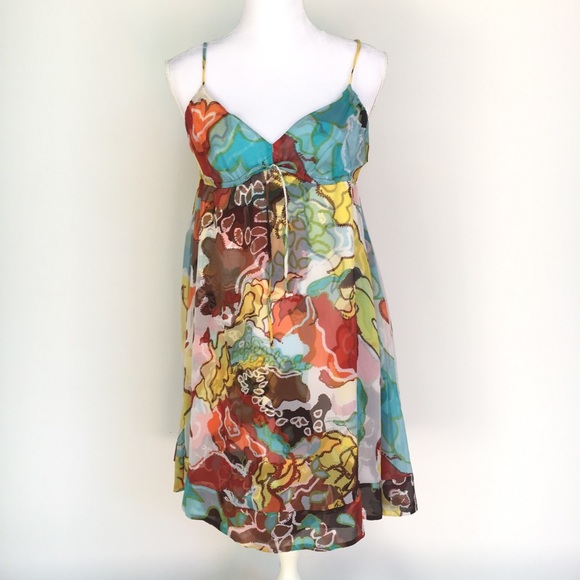 Diane Von Furstenberg Dresses & Skirts - DVF Diane Von Furstenberg Phee silk strap dress 6